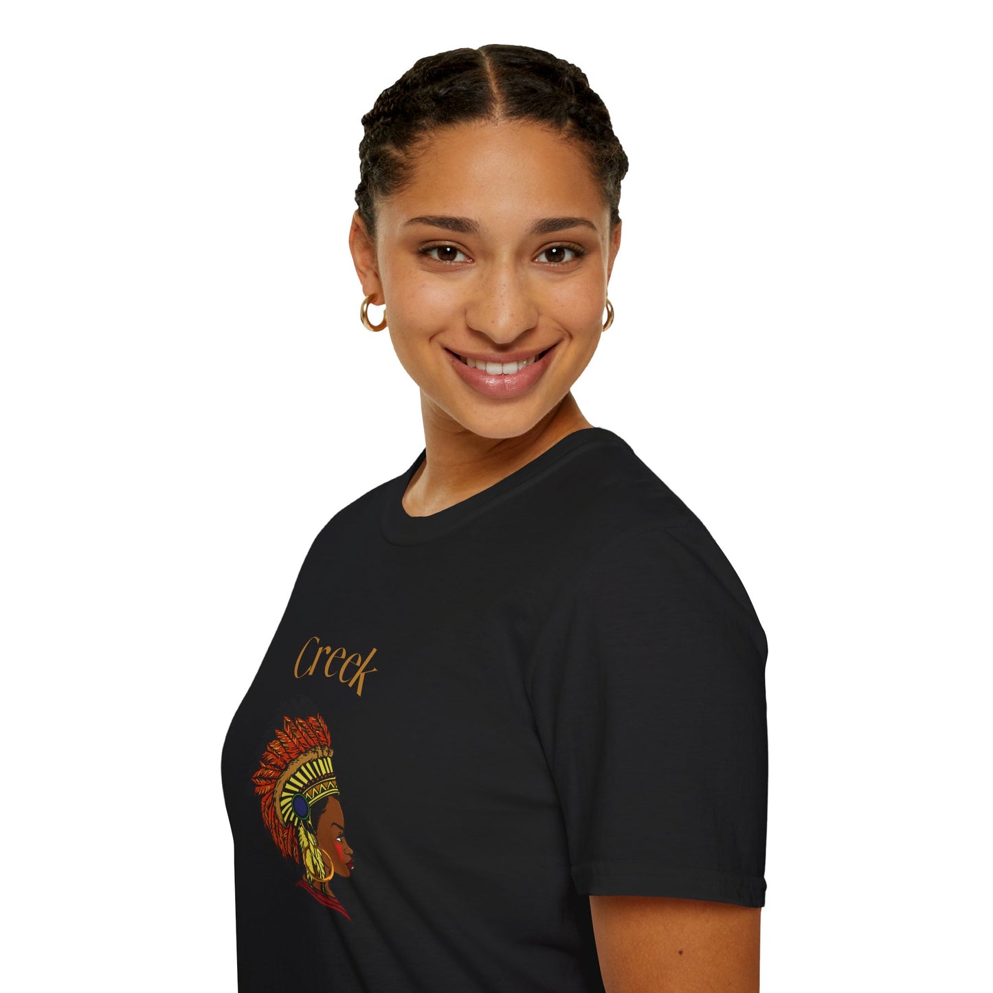 Creek Native Heritage Unisex Softstyle T-Shirt