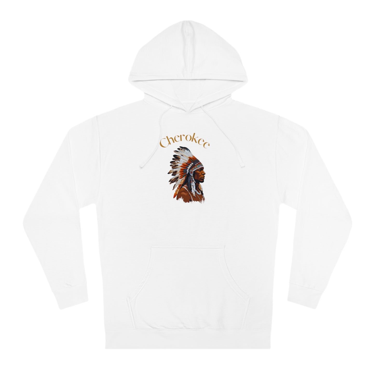 Cherokee Inspired Unisex Hooded Sweatshirt - Comfortable Casual Wear