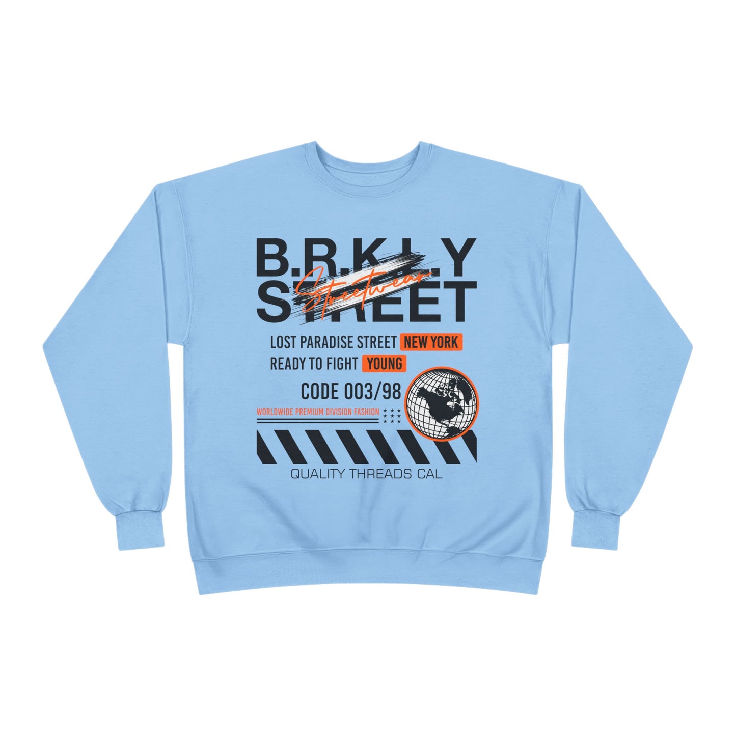 Vintage New York Graphic EcoSmart Crewneck Sweatshirt - Unisex