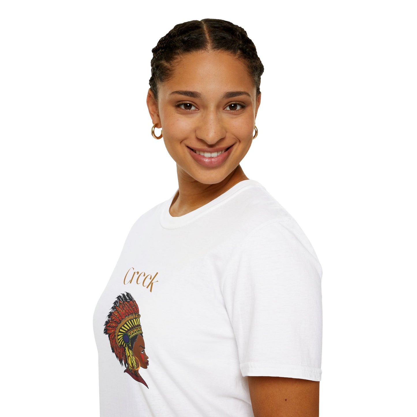 Creek Native Heritage Unisex Softstyle T-Shirt