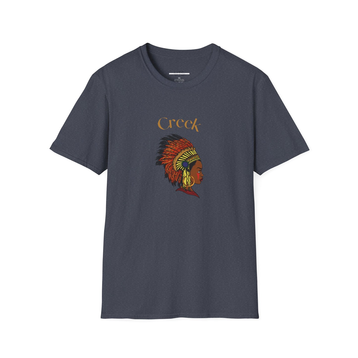 Creek Native Heritage Unisex Softstyle T-Shirt