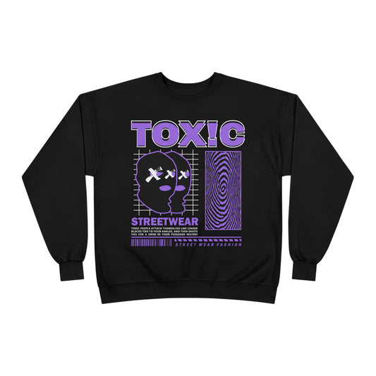 Toxic Streetwear Unisex EcoSmart Crewneck Sweatshirt