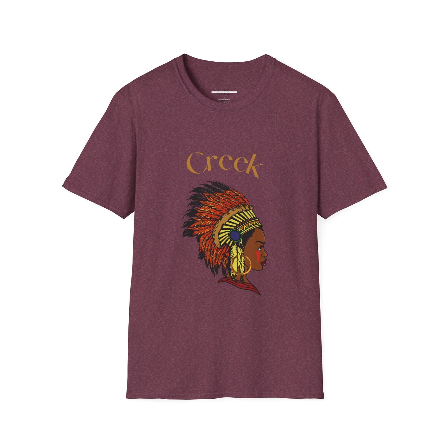 Creek Native Heritage Unisex Softstyle T-Shirt