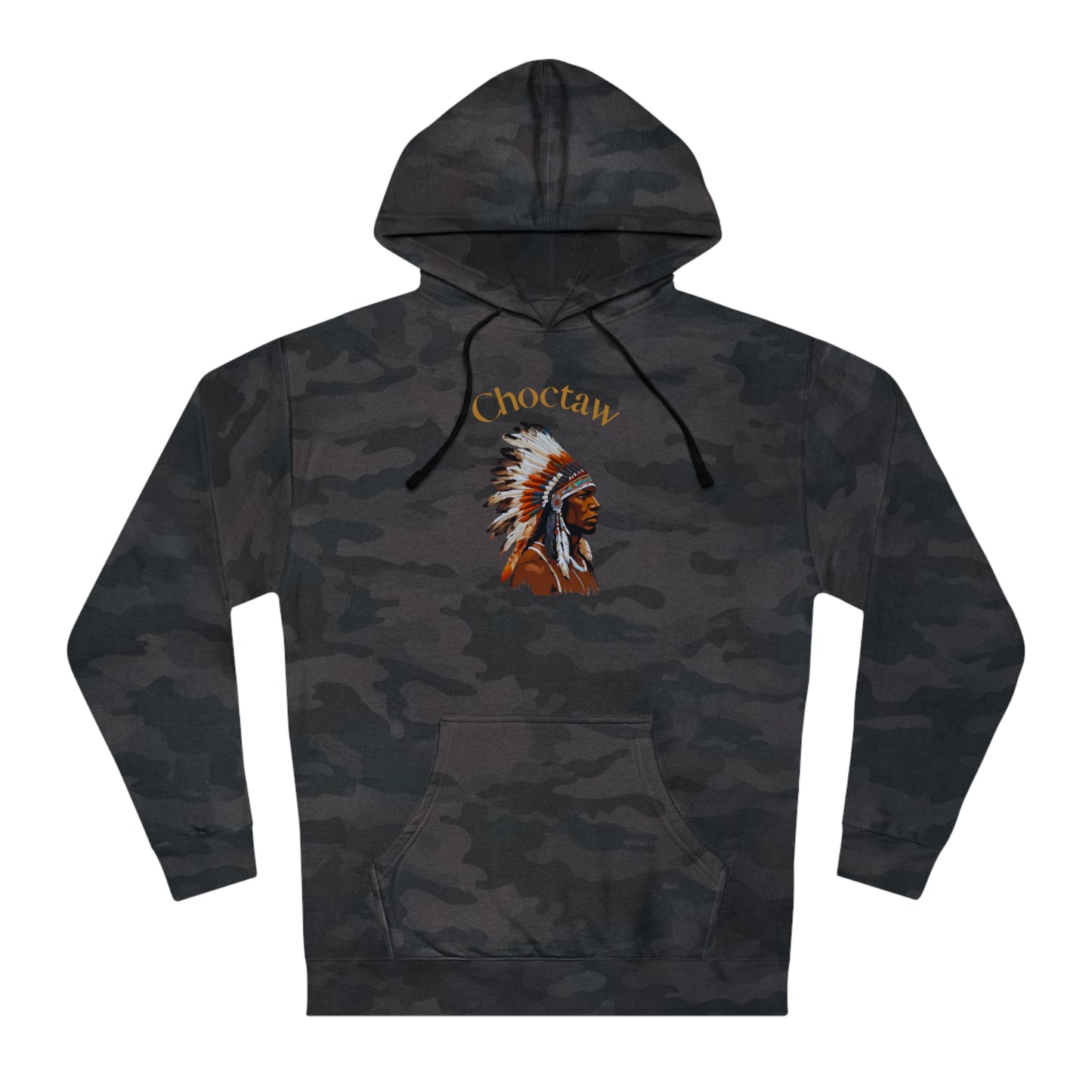 Choctaw Indian Chief Unisex Hooded Sweatshirt - Cultural Heritage Apparel