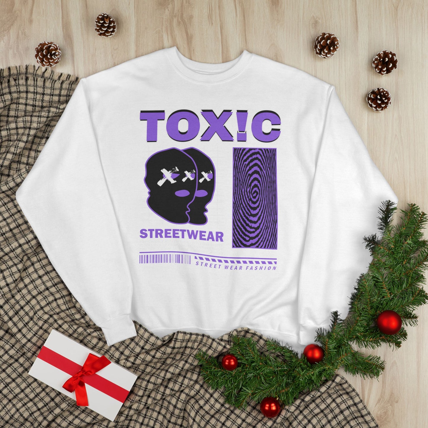 Toxic Streetwear Unisex EcoSmart Crewneck Sweatshirt