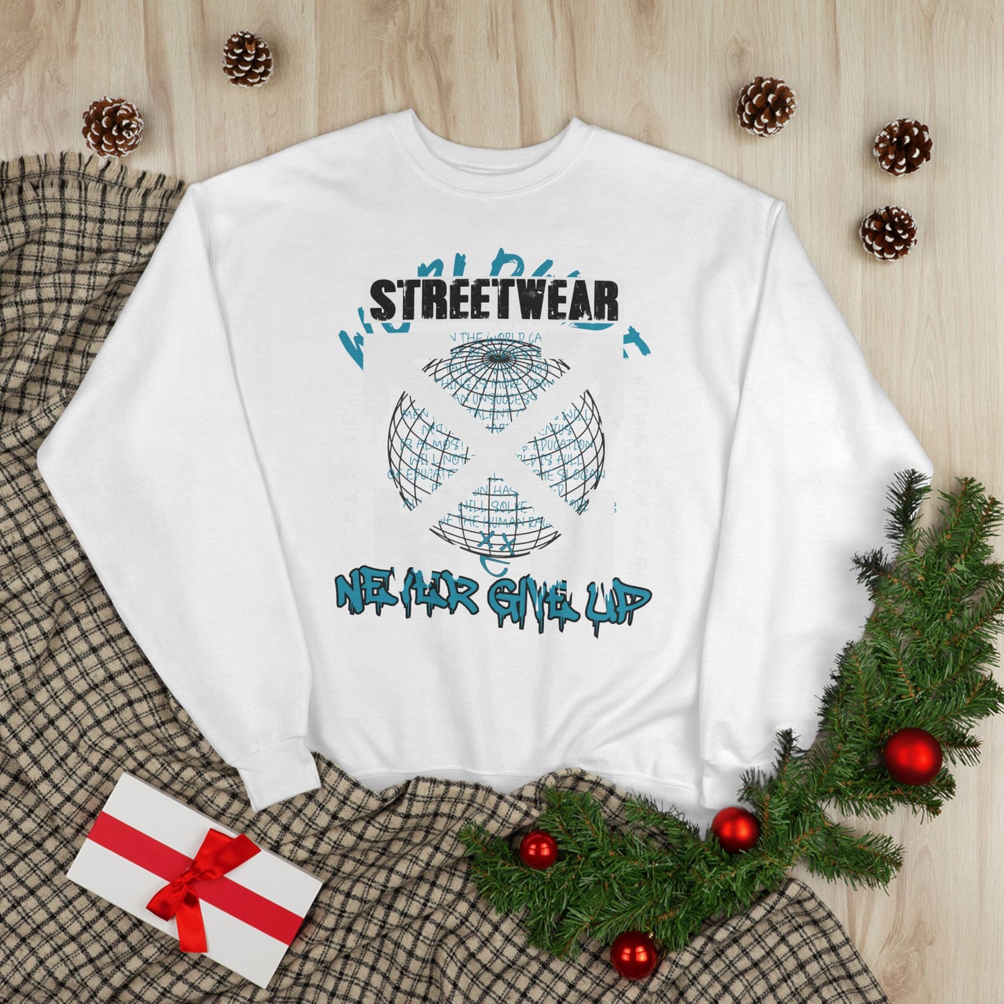 Streetwear Graphic EcoSmart Crewneck Sweatshirt - Unisex Casual Fashion