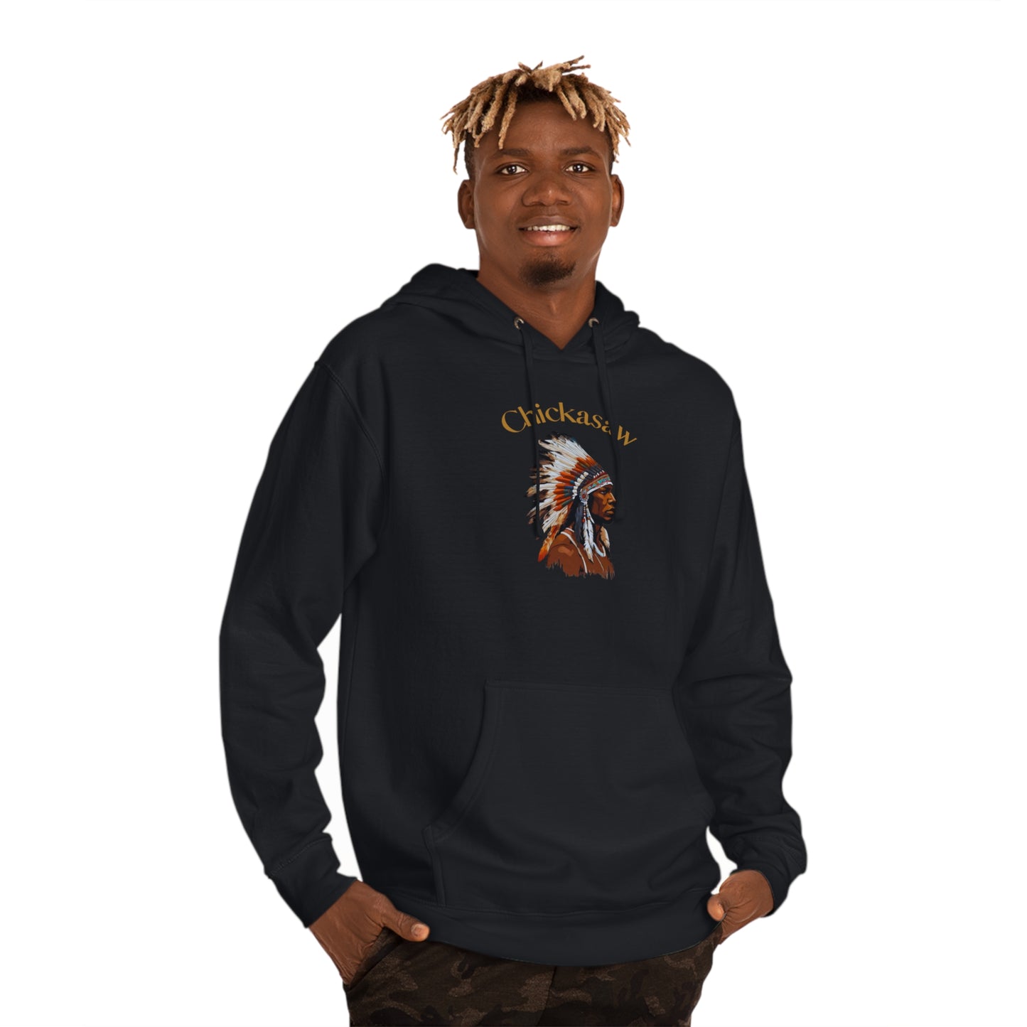 Chickasaw Heritage Unisex Hooded Sweatshirt - Comfortable & Stylish