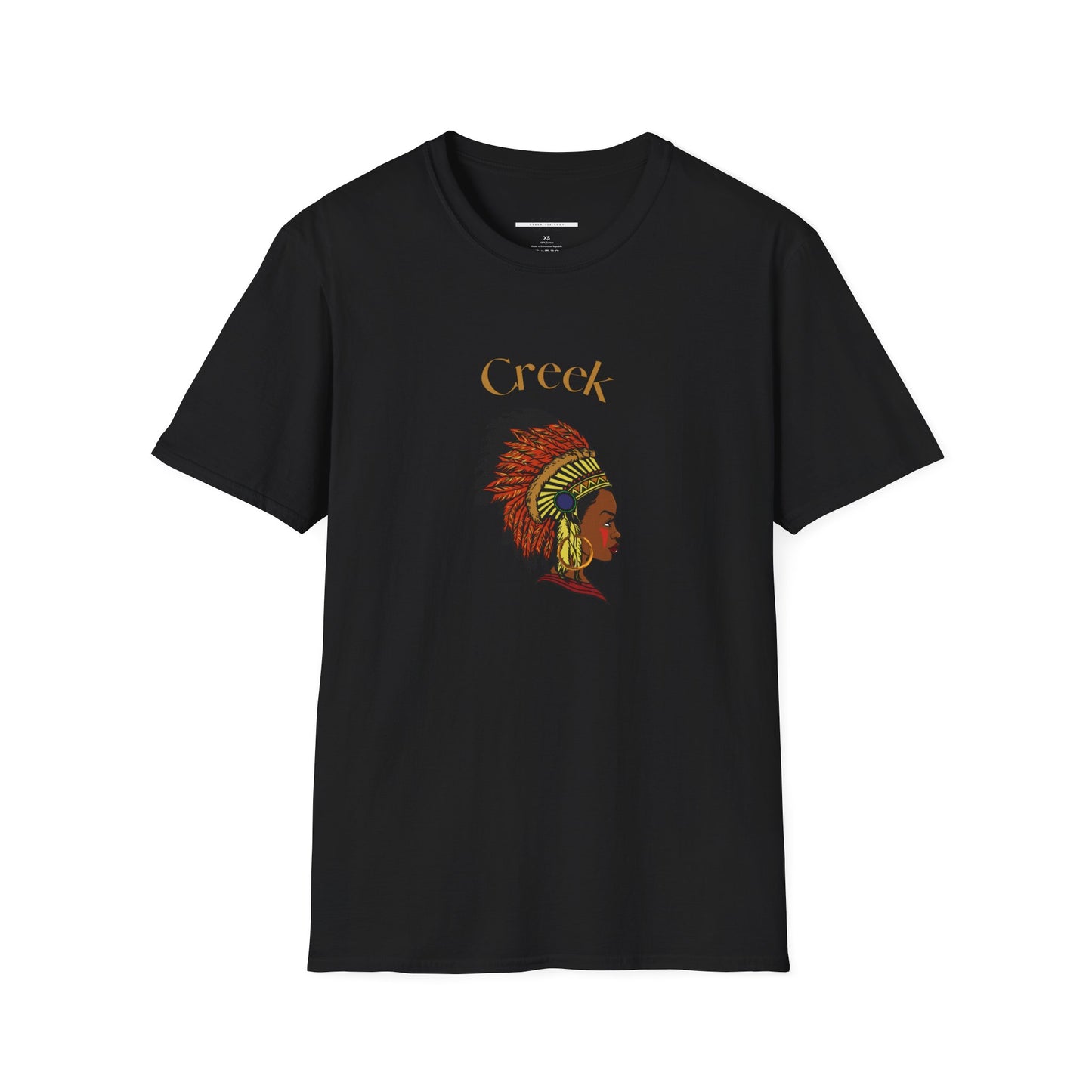 Creek Native Heritage Unisex Softstyle T-Shirt