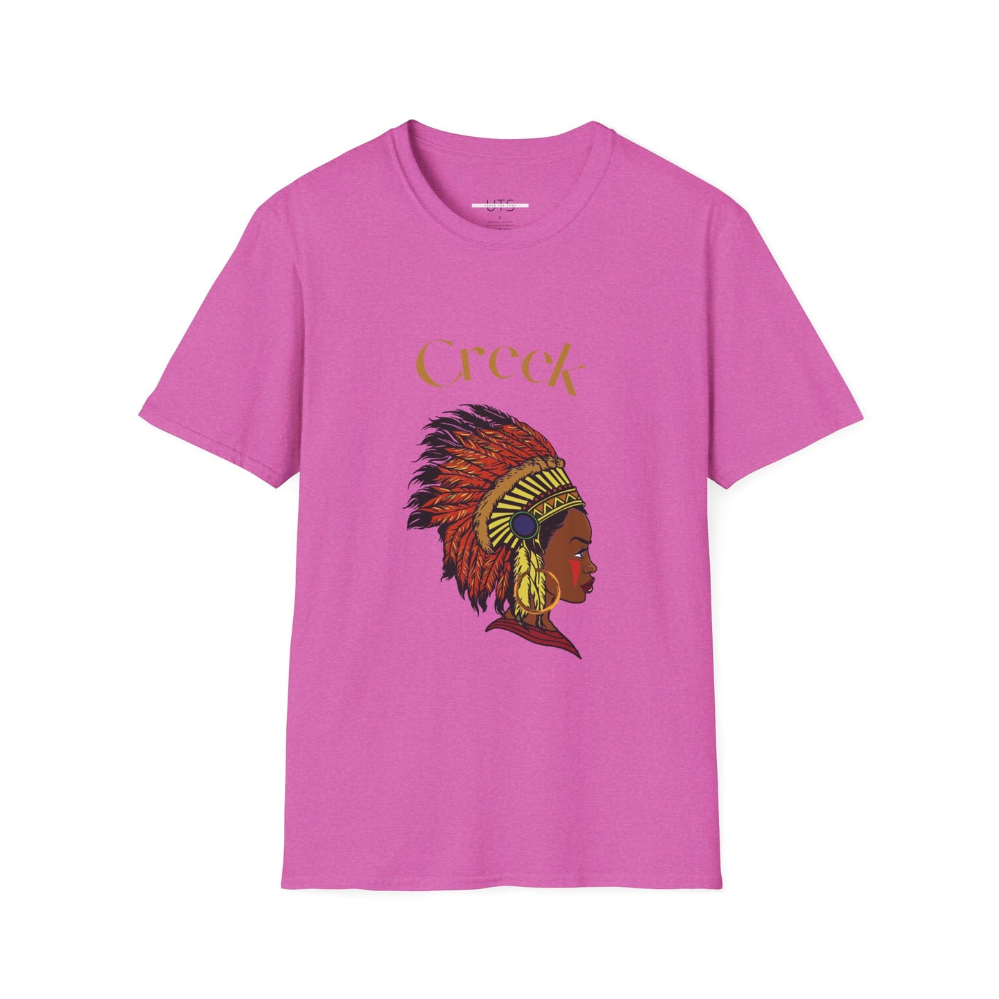 Creek Native Heritage Unisex Softstyle T-Shirt