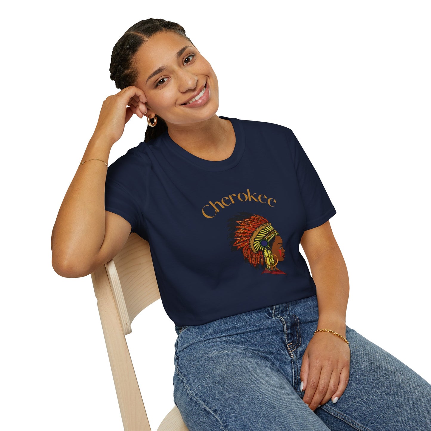 Chickasaw Unisex Softstyle T-Shirt - Native American Heritage Tee