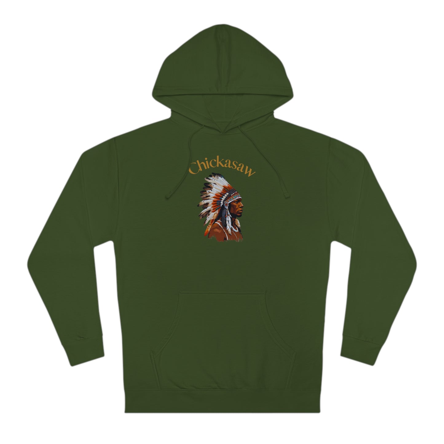 Chickasaw Heritage Unisex Hooded Sweatshirt - Comfortable & Stylish