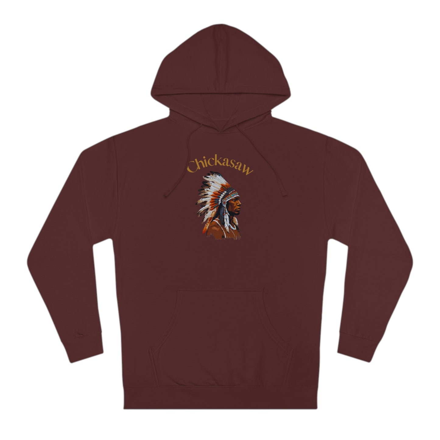 Chickasaw Heritage Unisex Hooded Sweatshirt - Comfortable & Stylish