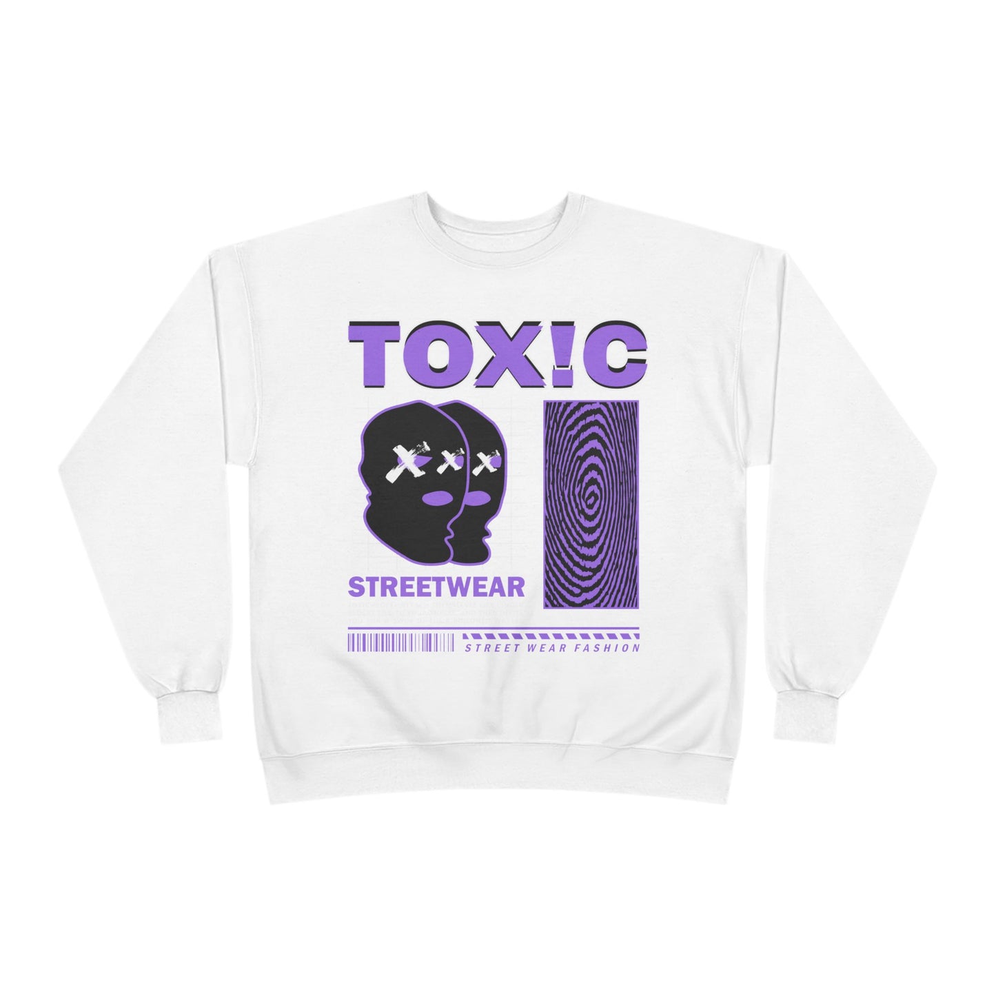 Toxic Streetwear Unisex EcoSmart Crewneck Sweatshirt