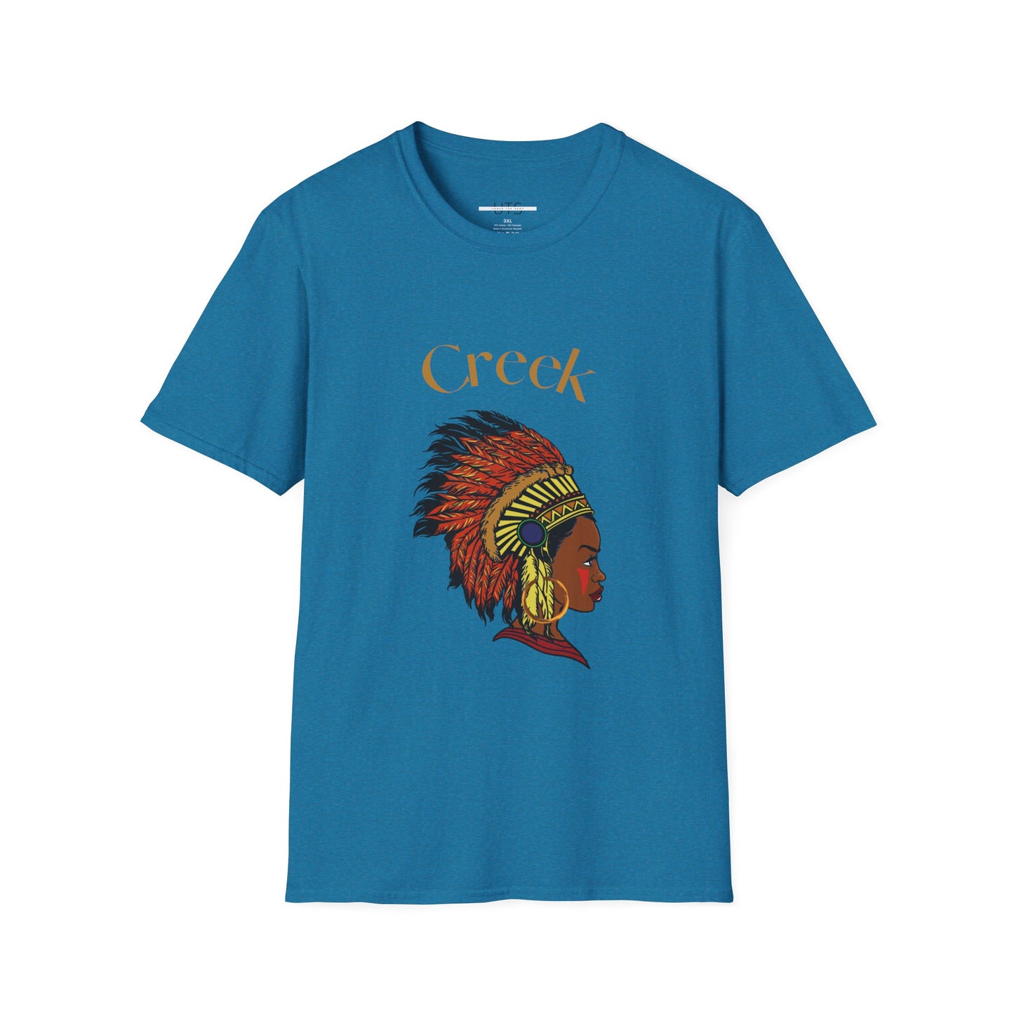 Creek Native Heritage Unisex Softstyle T-Shirt