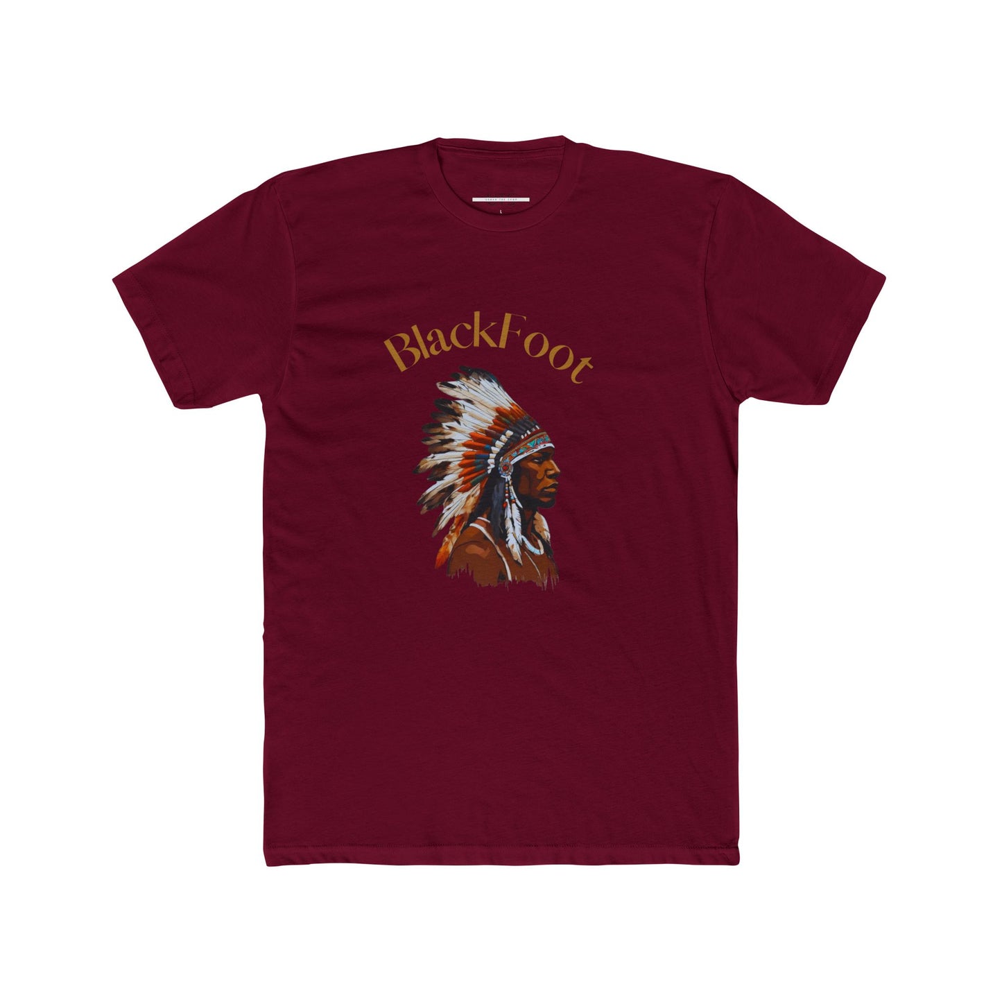 Blackfoot Tribe Unisex Cotton Crew Tee - Cultural Pride Shirt