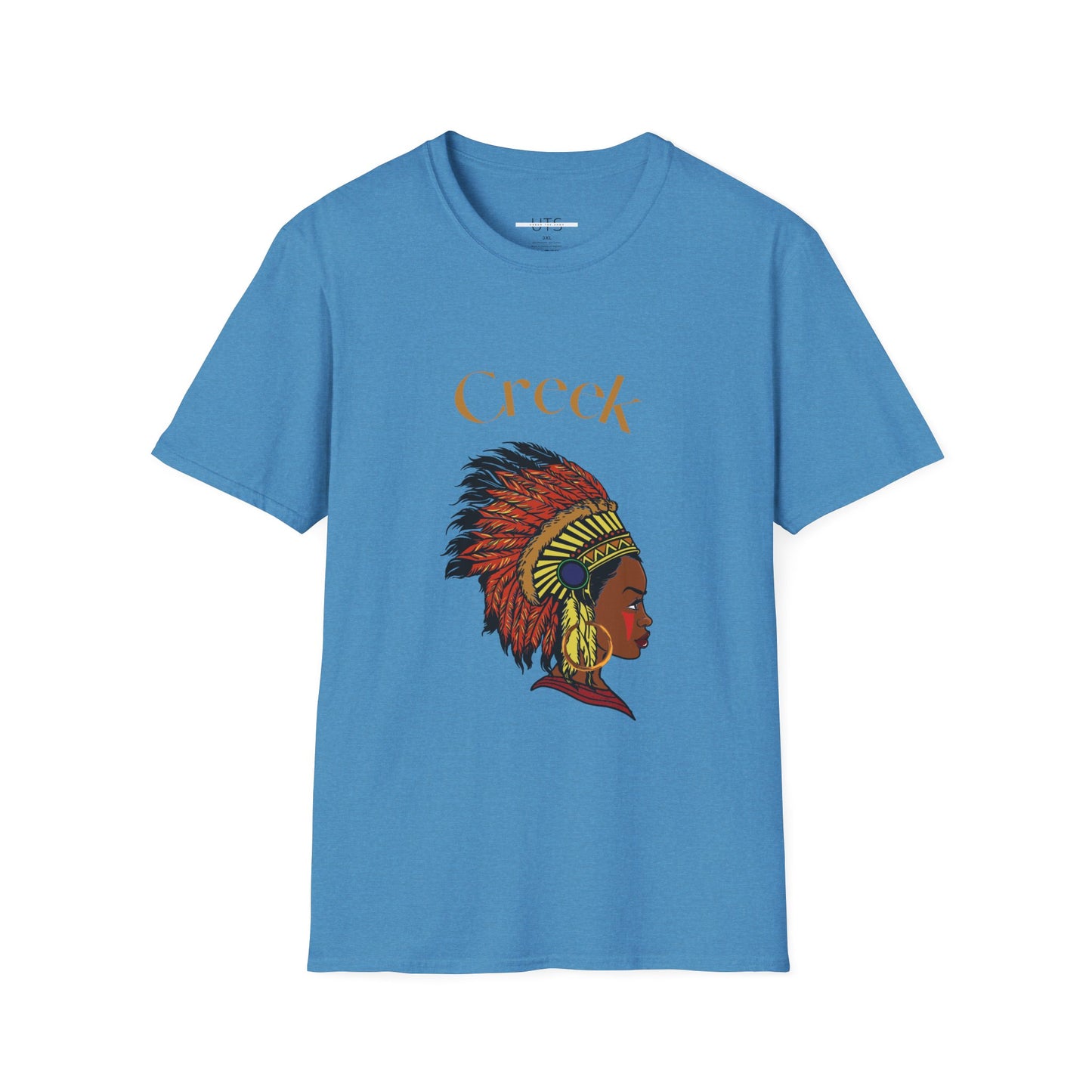 Creek Native Heritage Unisex Softstyle T-Shirt