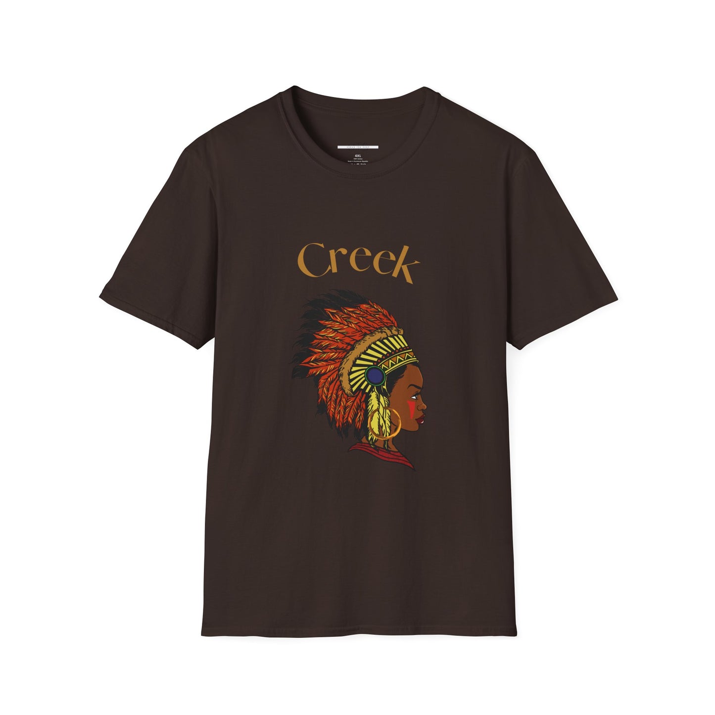 Creek Native Heritage Unisex Softstyle T-Shirt