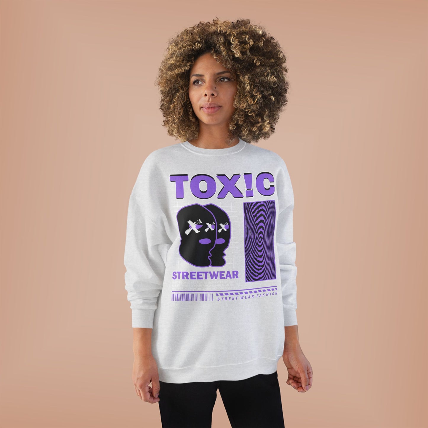 Toxic Streetwear Unisex EcoSmart Crewneck Sweatshirt