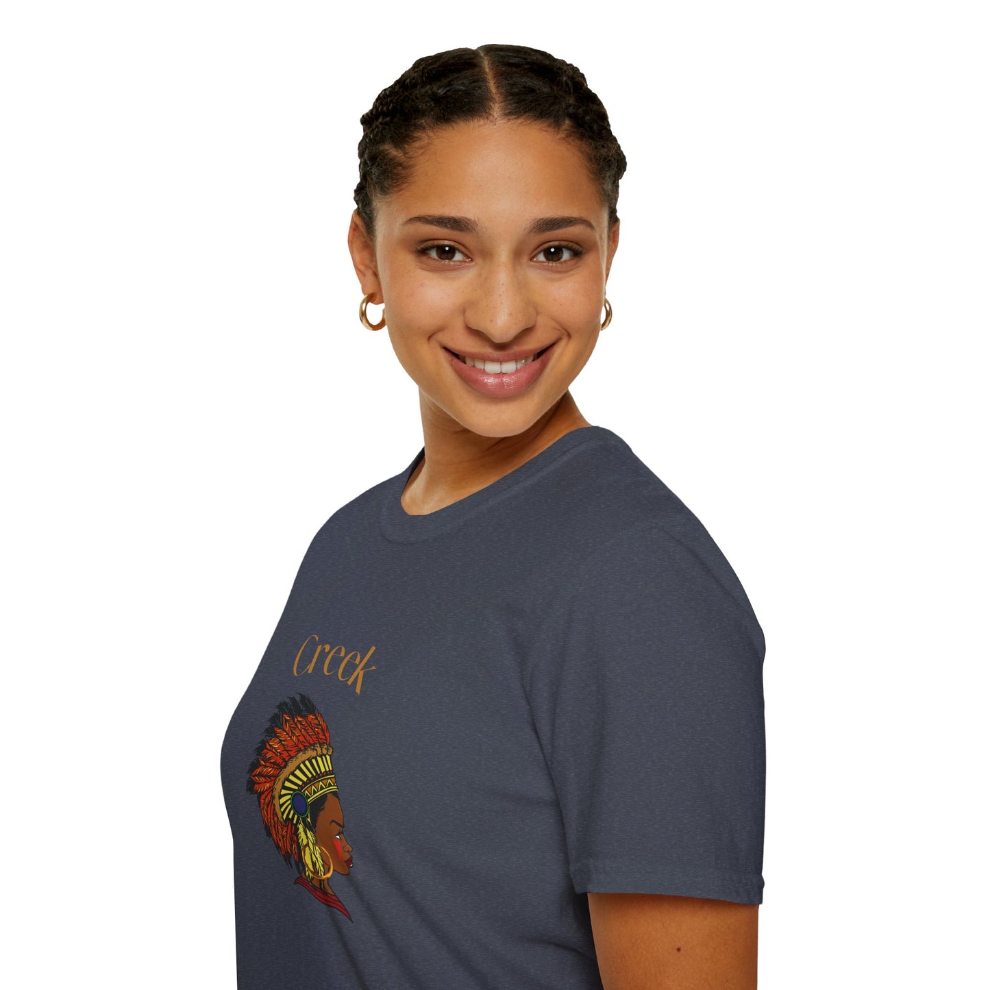 Creek Native Heritage Unisex Softstyle T-Shirt