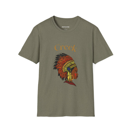 Creek Native Heritage Unisex Softstyle T-Shirt