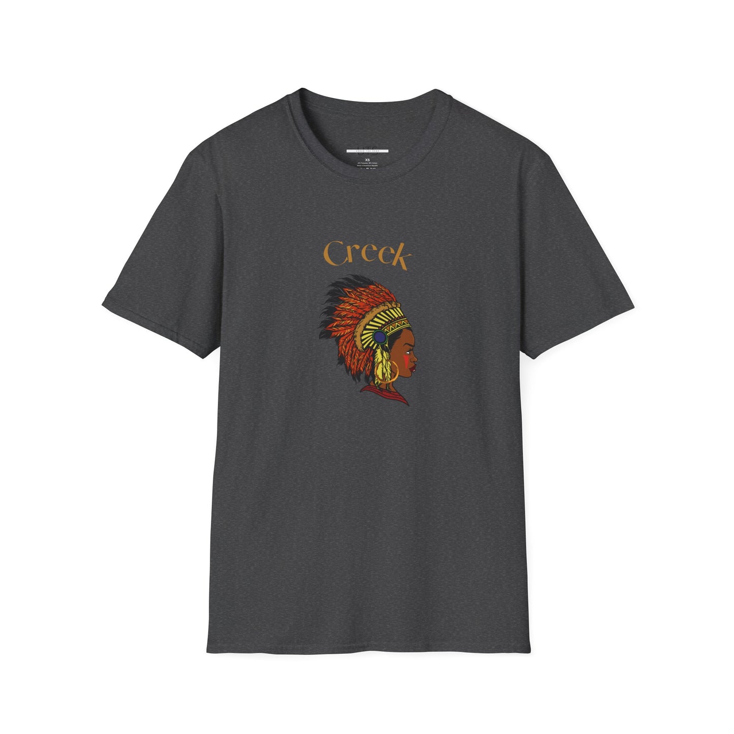 Creek Native Heritage Unisex Softstyle T-Shirt