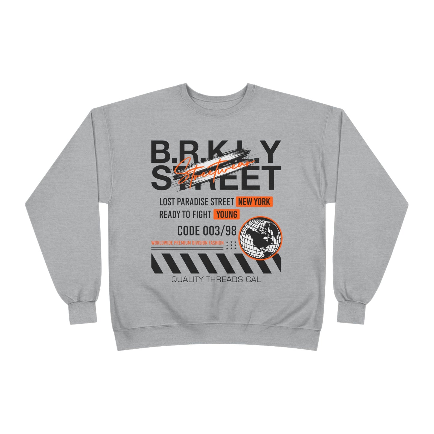 Vintage New York Graphic EcoSmart Crewneck Sweatshirt - Unisex