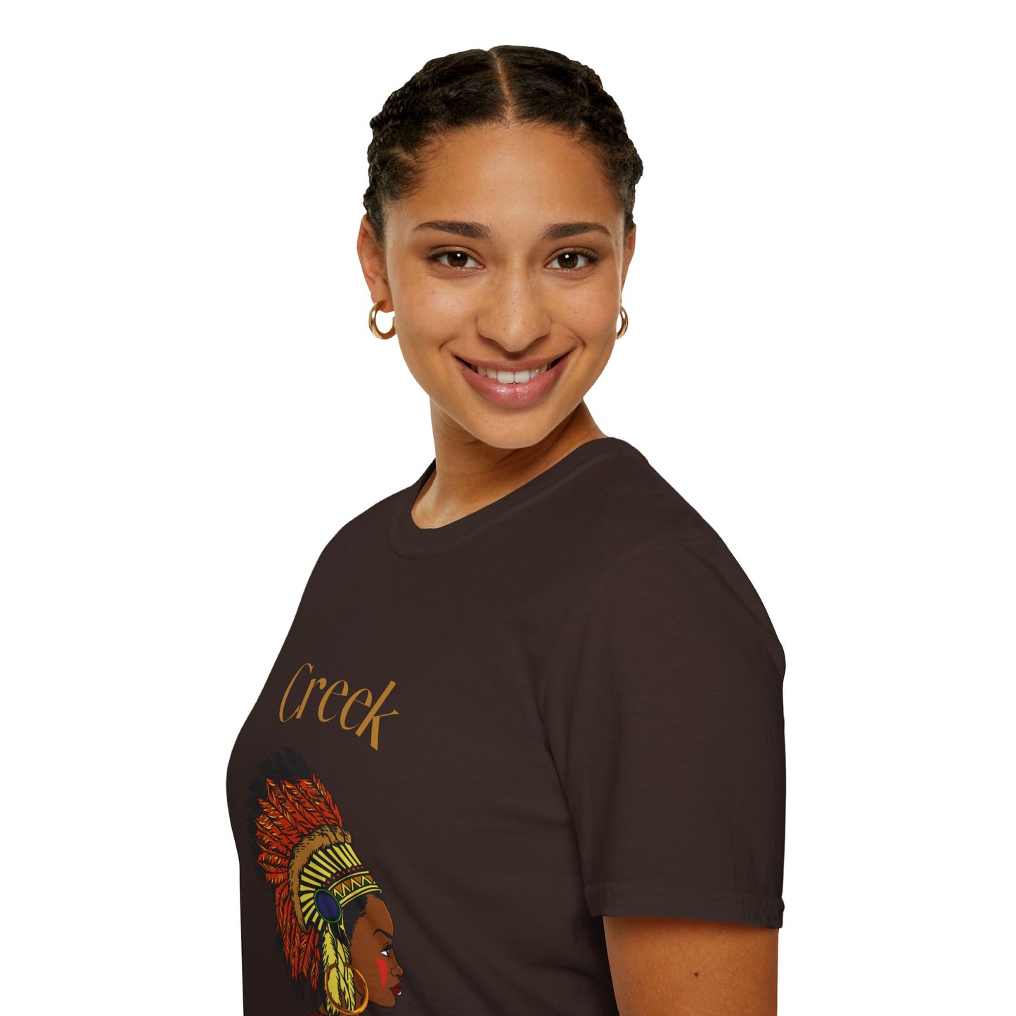 Creek Native Heritage Unisex Softstyle T-Shirt