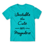 100% Mayadere Atoll Blue Men's Tee for Anime, Dere