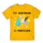 49% Obstetrician Gold Men's Tee for Obstetrician, Work