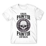 A skilful painter is not cheap White Men's Tee for Painter, Work