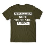 Abrakadabra Army Men's T-shirt for Funny, Sarcastic Humour