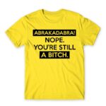 Abrakadabra Lemon Men's Tee for Funny, Sarcastic Humour
