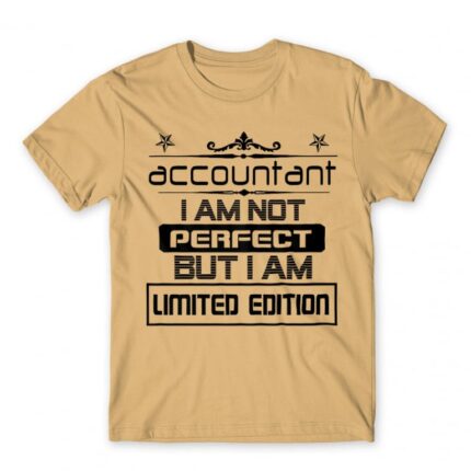 Accountant limited edition Sand Men's T-shirt for Accountant, Work