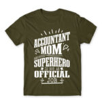 Accountant mom Army Men's T-shirt for Accountant, Work