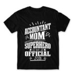 Accountant mom Black Men's T-shirt for Accountant, Work