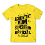 Accountant mom Lemon Men's T-shirt for Accountant, Work