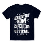 Accountant mom Navy Men's Tee for Accountant, Work
