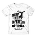 Accountant mom White Men's Tee for Accountant, Work