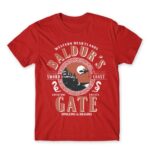 Adventure awaits Red Men's T-shirt
