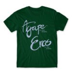 Agape on the streets Bottle Green Men's Tee for Anime, Yurion Ice