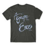 Agape on the streets Dark Grey Men's Tee for Anime, Yurion Ice