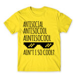 Ain’t I so cool? Lemon Men's T-shirt for Antisocial, Funny