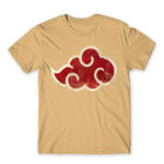 Akatsuki cloud logo Sand Men's Tee for Anime, Naruto