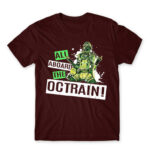 All aboard the Octrain! – Octane Burgundy Men's Tee