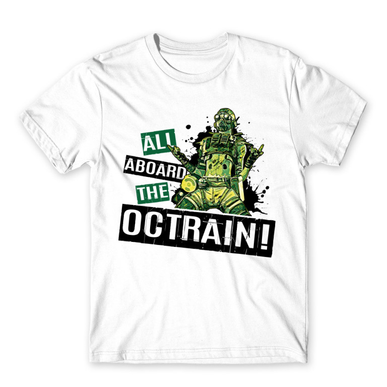 All aboard the Octrain! – Octane White Men's Tee All aboard the Octrain! – Octane White Men's Tee