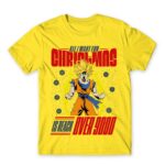 All I want for christmas is reach over 9000 Lemon Men's Tee for Anime, Dragon Ball