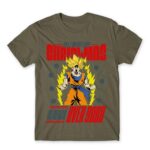 All I want for christmas is reach over 9000 Zinc Men's Tee for Anime, Dragon Ball
