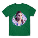 Aloy – floral frame Kelly Green Men's T-shirt
