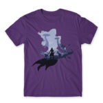 Aloy Silhouette Dark Purple Men's T-shirt