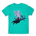 Aloy Silhouette Turquoise Men's T-shirt